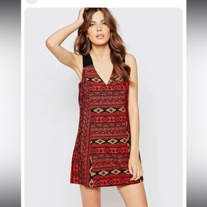 BCBG Aztec Mini Shift Dress